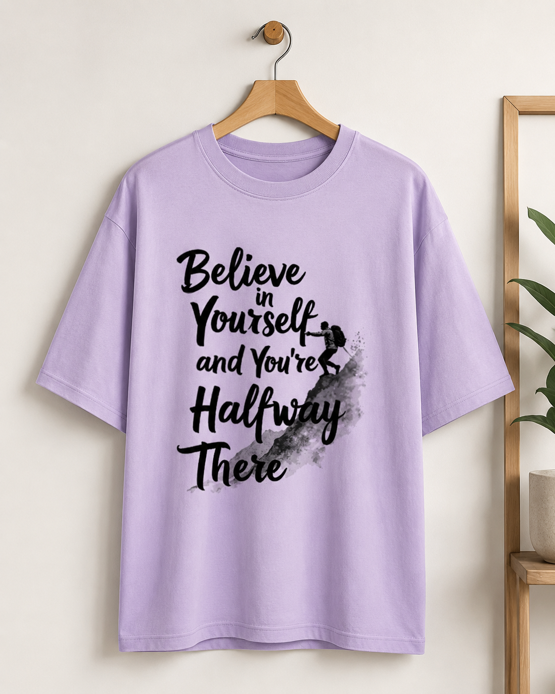 Believe in Yourself - Round Neck T-Shirt
