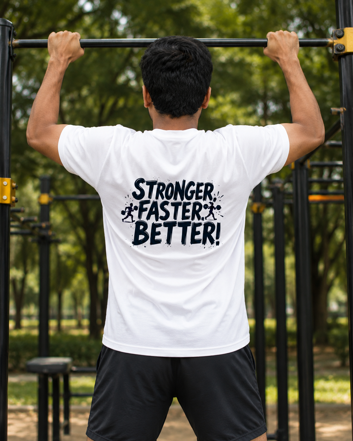 Stronger Better - Round Neck T-Shirt