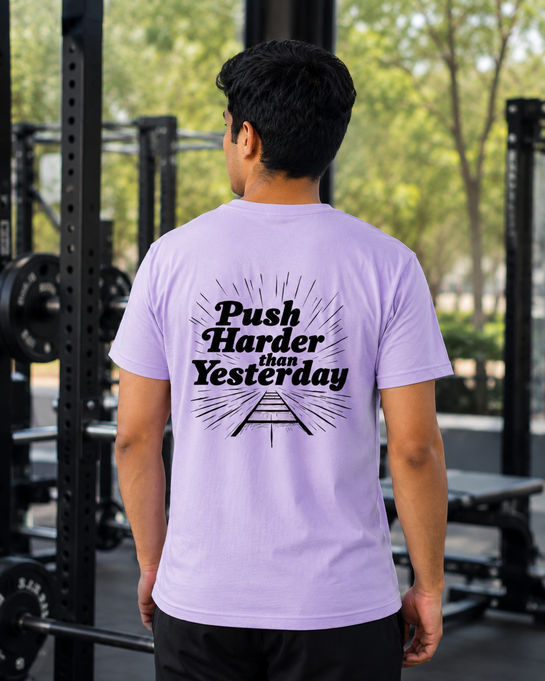 Push Harder - Round Neck T-Shirt