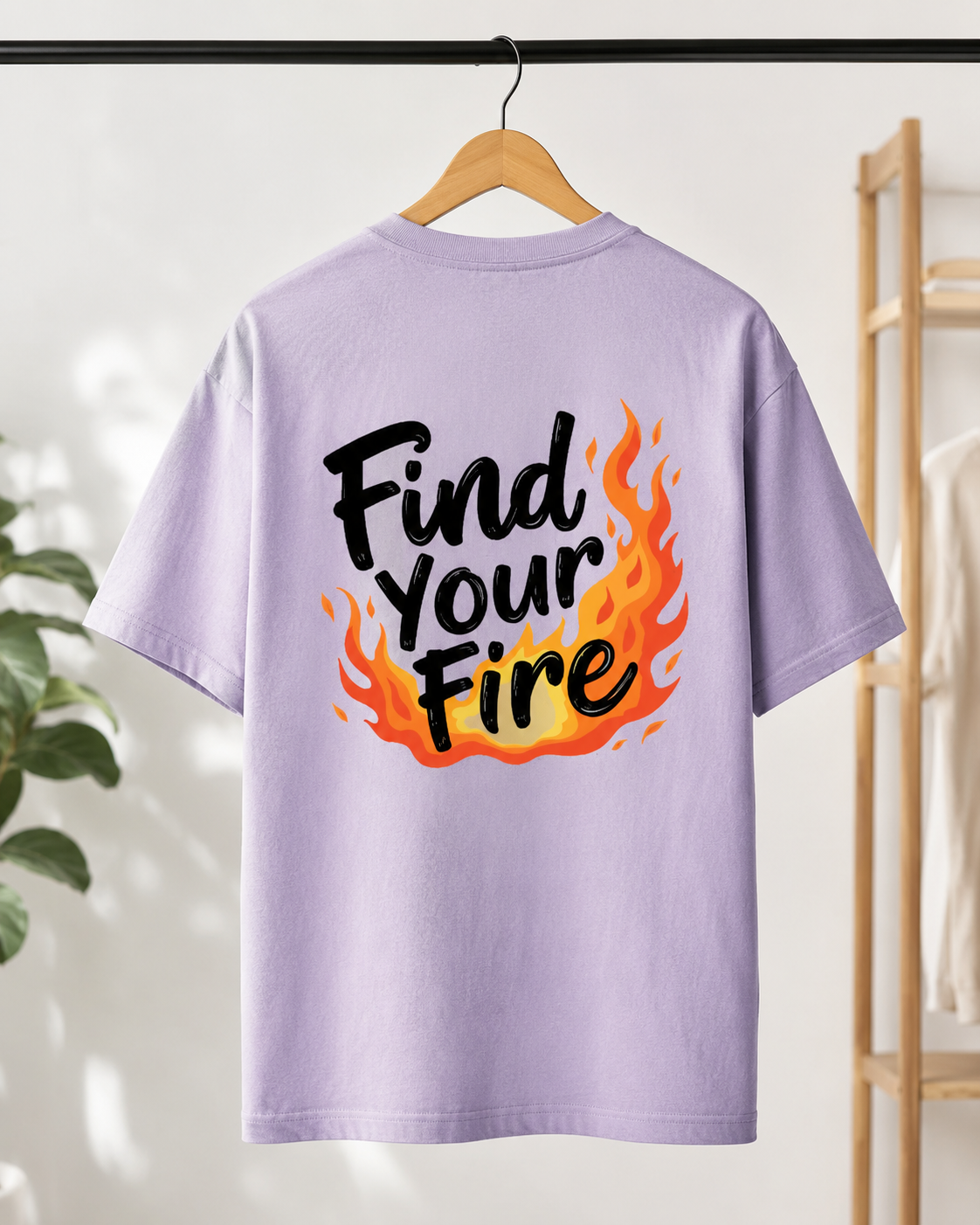 Find Your Fire - Round Neck T-Shirt