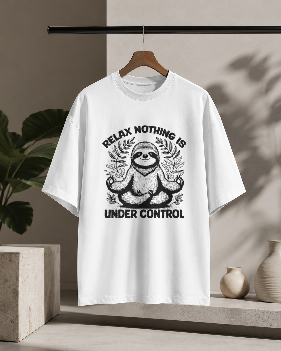 Nothing is Under Control - Round Neck Unisex T-Shirt