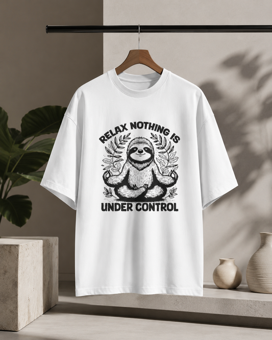 Nothing is Under Control - Round Neck Unisex T-Shirt