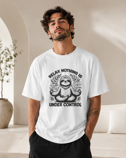 Nothing is Under Control - Round Neck Unisex T-Shirt