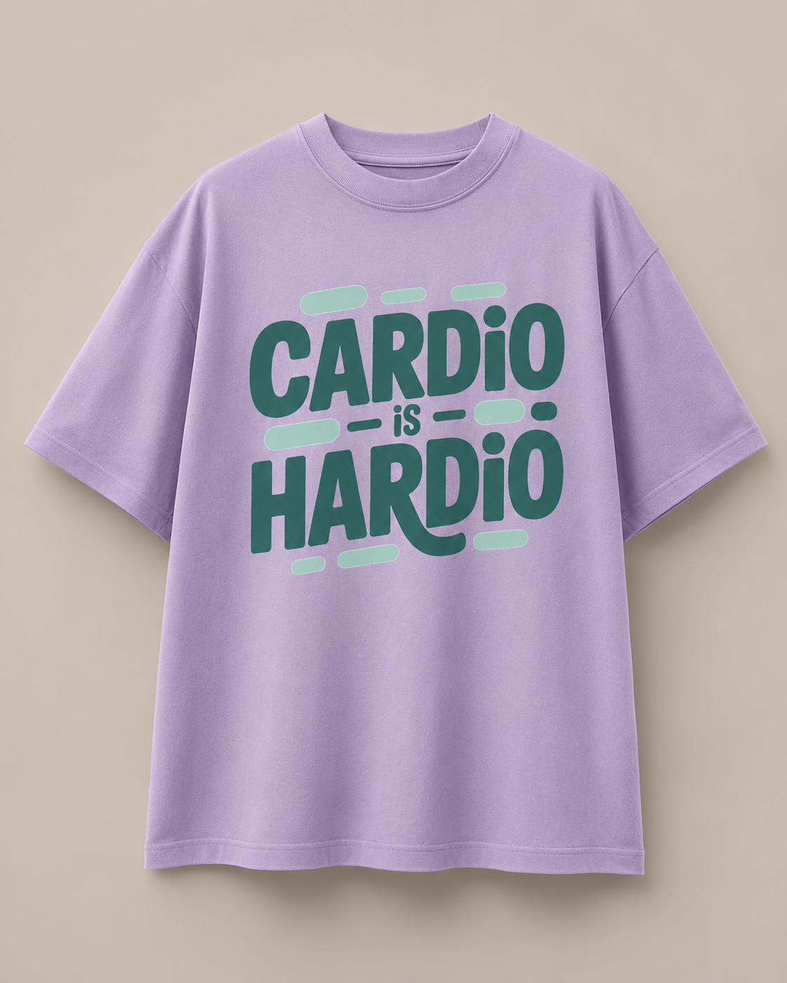 CARDIO IS HARDIO - Round Neck Unisex T-Shirt