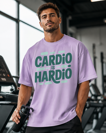 CARDIO IS HARDIO - Round Neck Unisex T-Shirt
