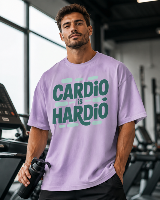 CARDIO IS HARDIO - Round Neck Unisex T-Shirt