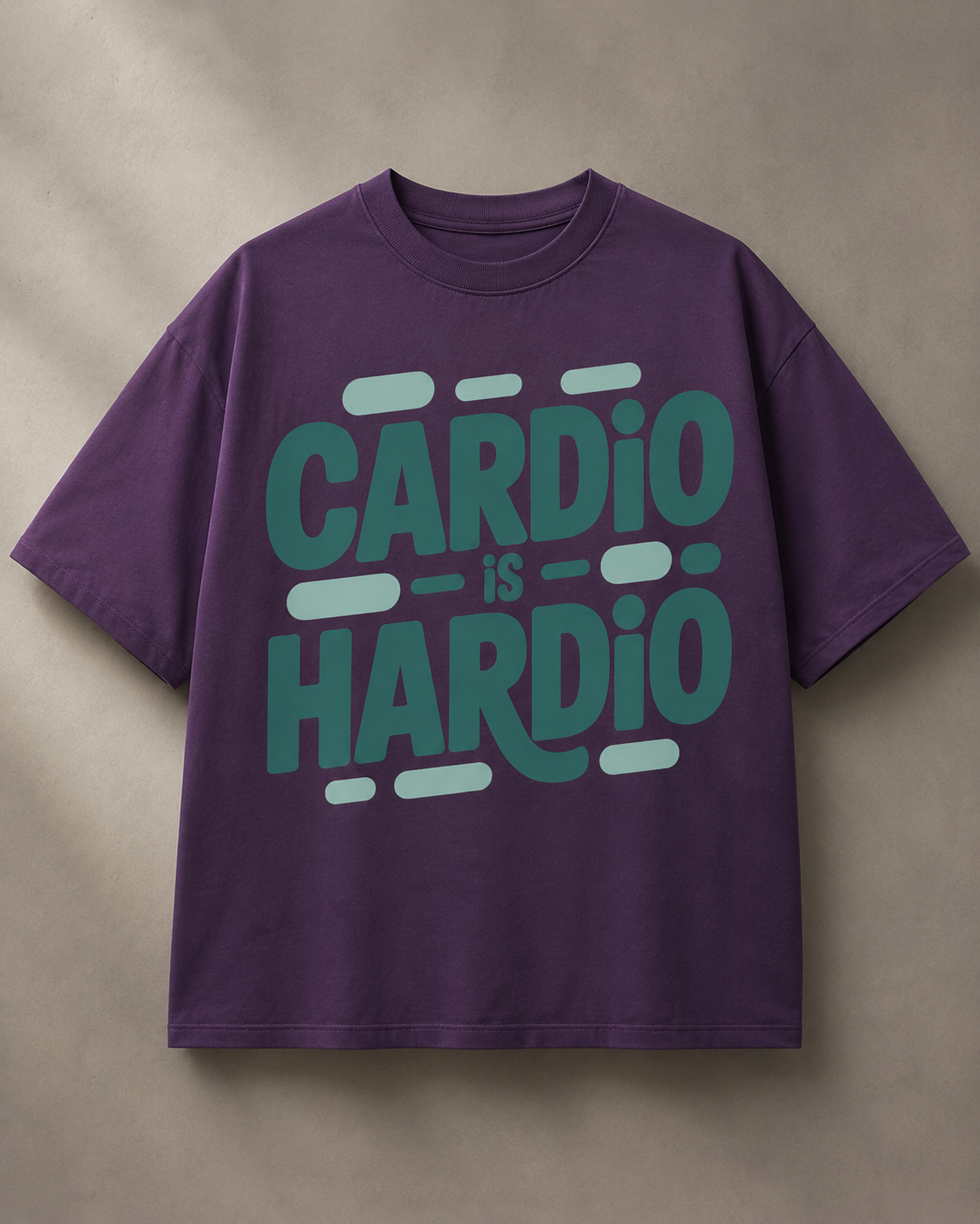 CARDIO IS HARDIO - Round Neck Unisex T-Shirt