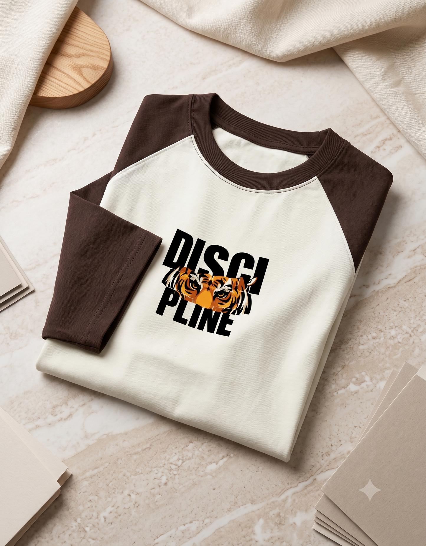 DISCIPLINE - Men's Oversized Raglan Tshirt