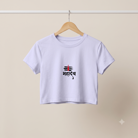 MAHADEV -  Crop Top