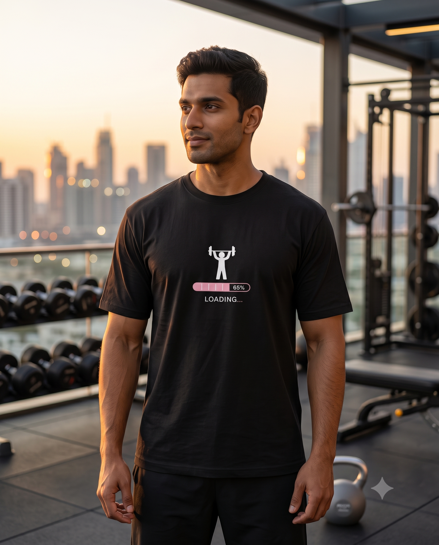 LOADING65 - Round Neck  T-Shirt