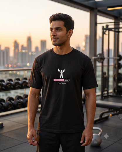 LOADING65 - Round Neck  T-Shirt