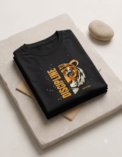 DISCIPLINE - Round Neck T-Shirt