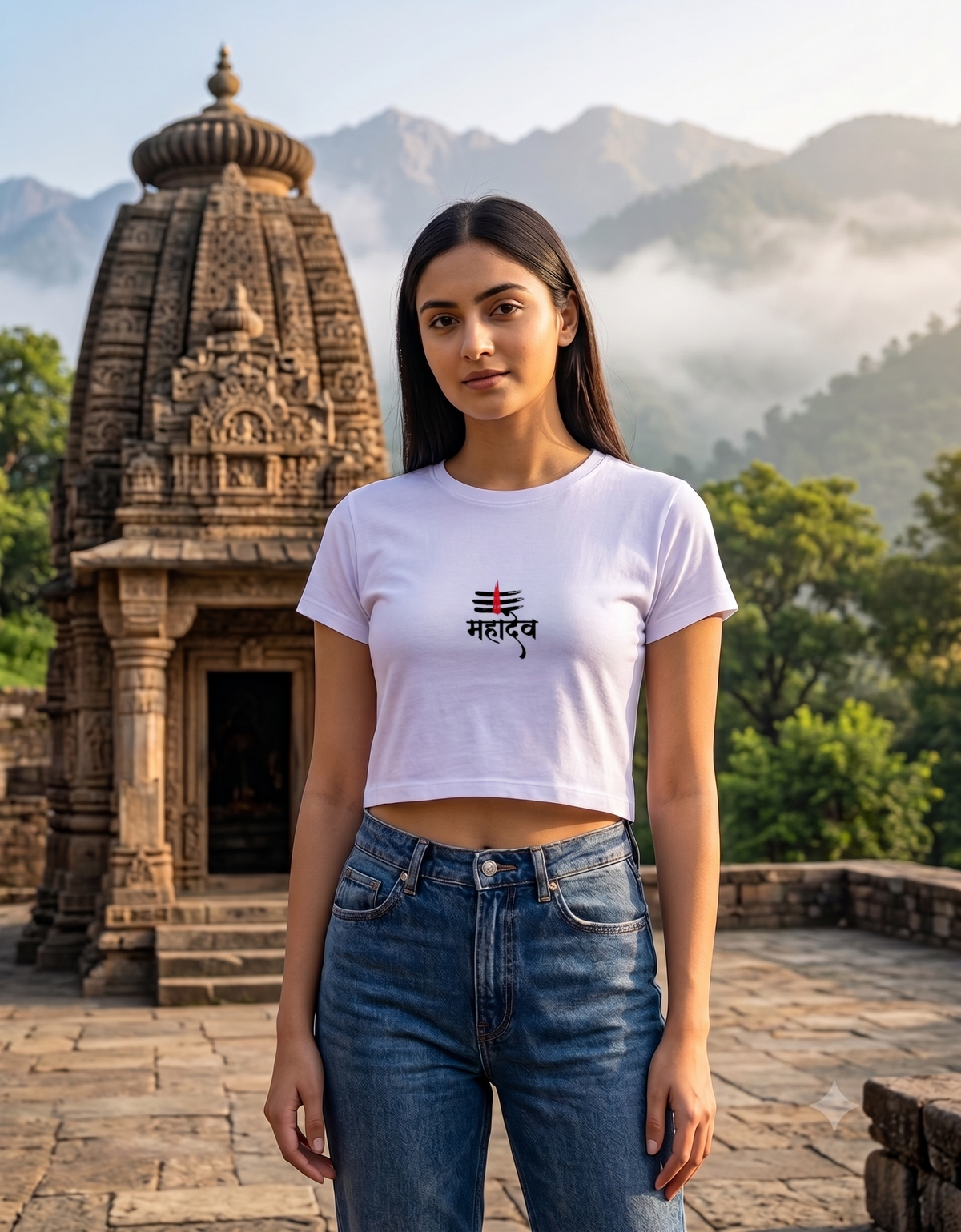 MAHADEV -  Crop Top