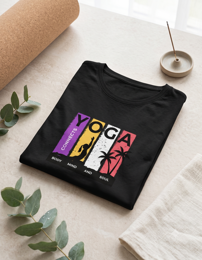 BODY MIND SOUL - Women's Round Neck T-Shirt