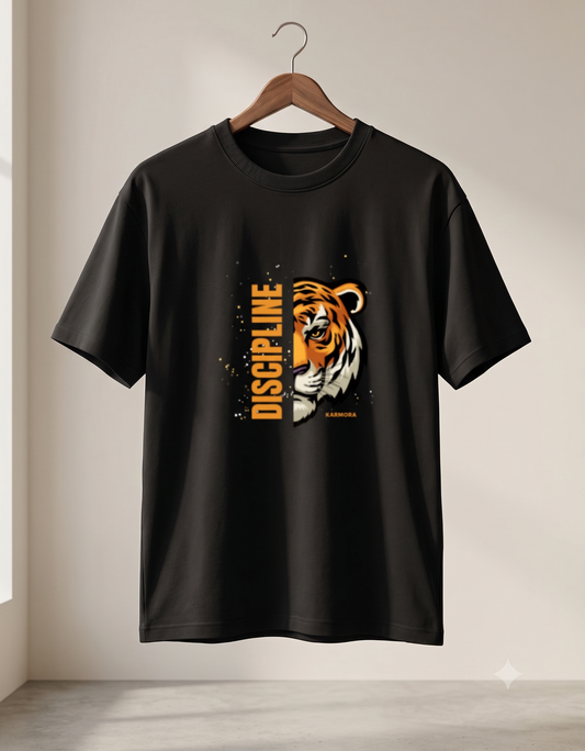 DISCIPLINE - Round Neck T-Shirt