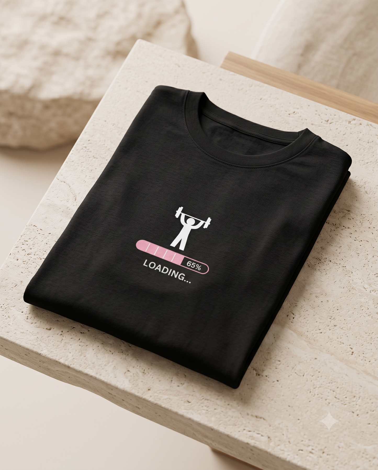 LOADING65 - Round Neck  T-Shirt