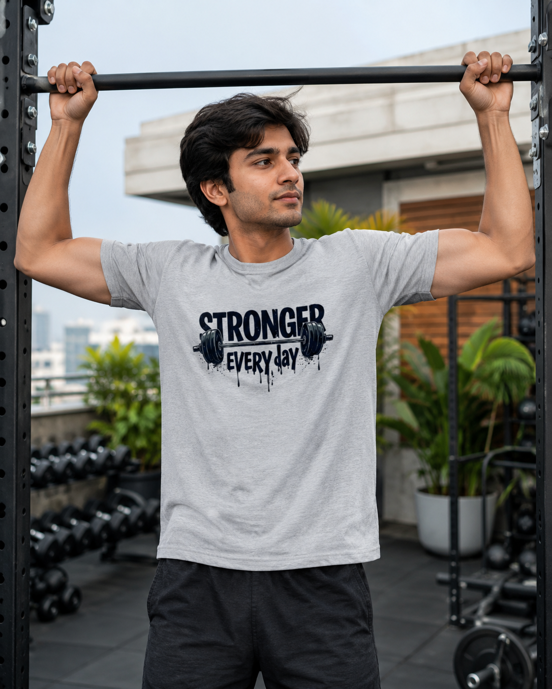 Stronger Everyday - Round Neck T-Shirt