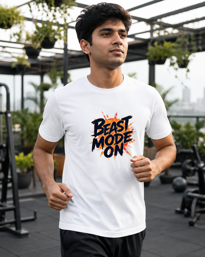 Gym Beast - Round Neck T-Shirt