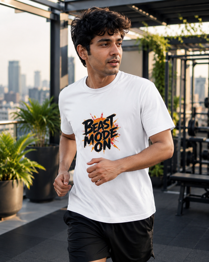 Gym Beast - Round Neck T-Shirt