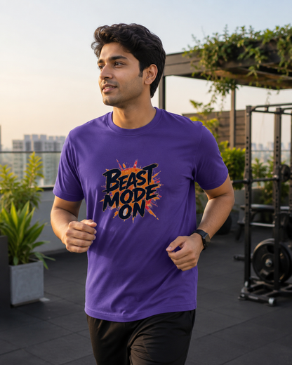 Gym Beast - Round Neck T-Shirt