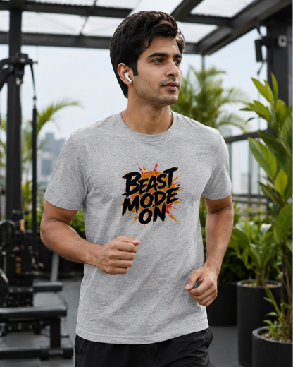 Gym Beast - Round Neck T-Shirt