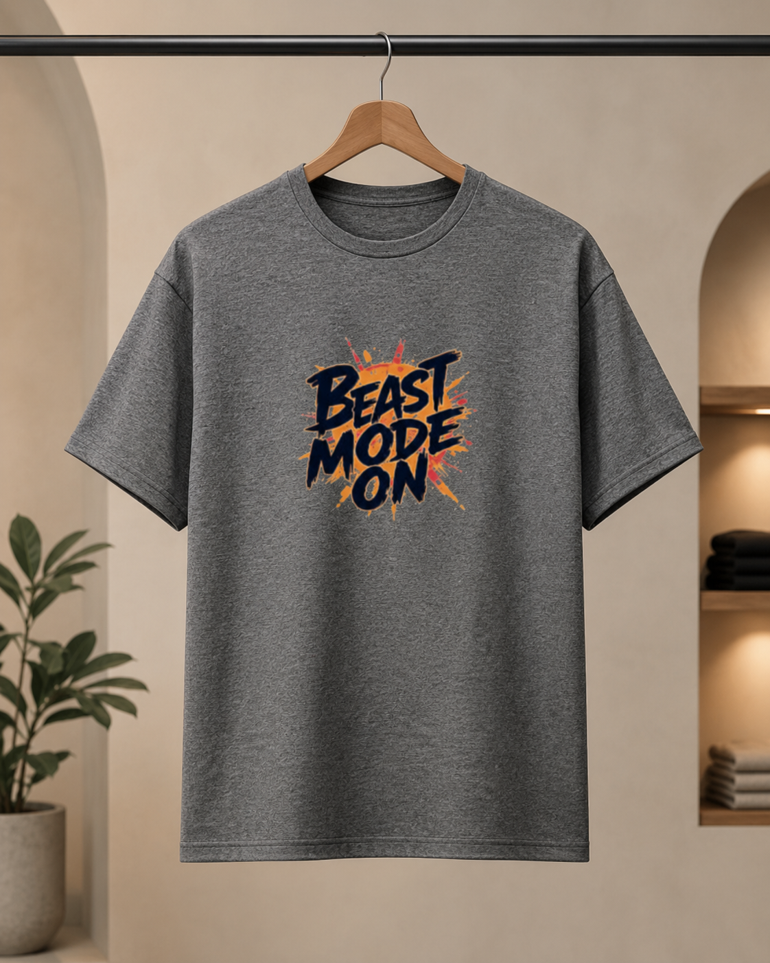 Gym Beast - Round Neck T-Shirt