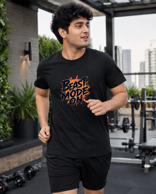 Gym Beast - Round Neck T-Shirt